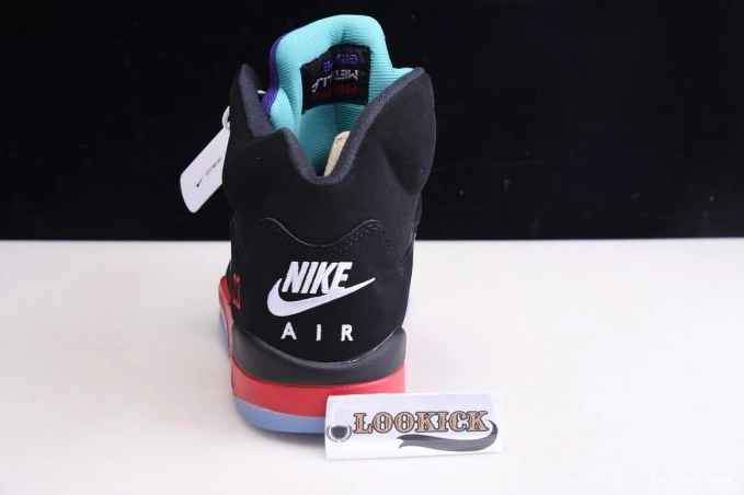 1st Kicks Jordan Top Air 5 CZ1786-001 3 0704